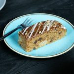 Sticky Toffee Apple Cake individual portion