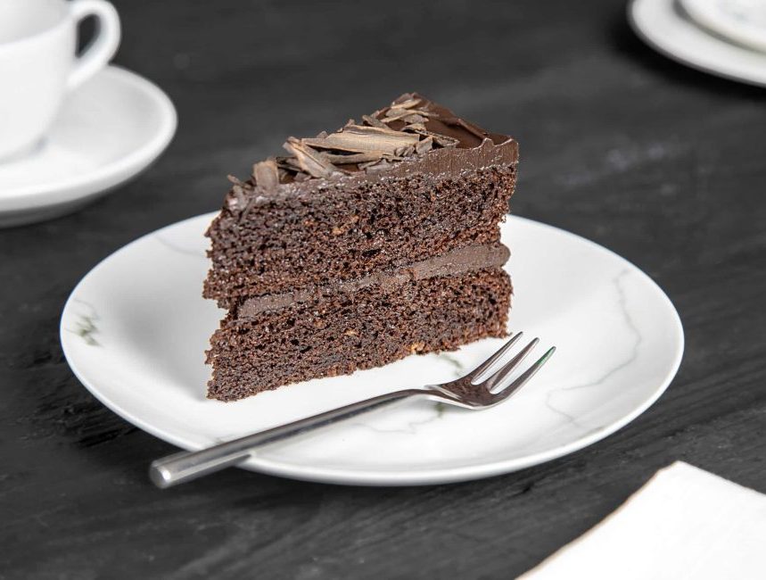 Chocolate Ganache Cake Single Slice